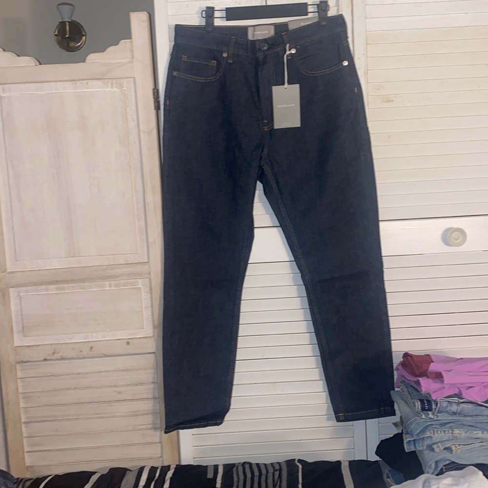 Everlane High Rise Skinny Ankle Jeans